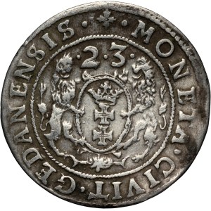 Sigismondo III Vasa, ort 1623, Danzica