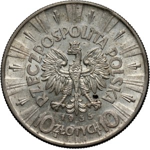II RP, 10 zloty 1935, Varsovie, Józef Piłsudski