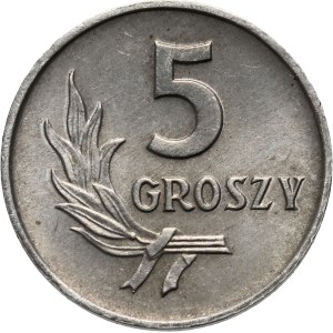 PRL, 5 pennies 1959