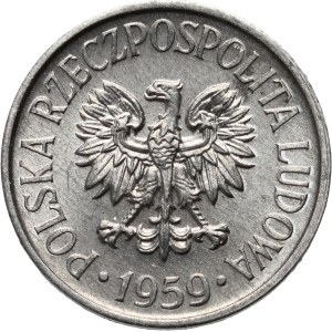 PRL, 5 pennies 1959