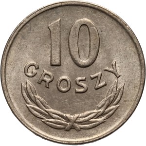 People's Republic of Poland, 10 pennies 1949, cupronickel