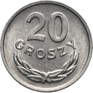PRL, 20 pennies 1962