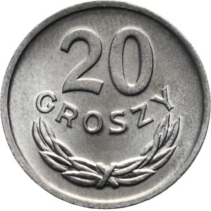 PRL, 20 pennies 1966