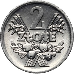 PRL, 2 zloty 1971, Berries