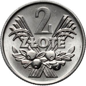 PRL, 2 złote 1970, Jagody