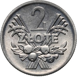 PRL, 2 zloty 1972, Berries