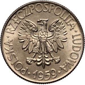 PRL, 10 zloty 1959, Tadeusz Kosciuszko