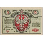 General Government, 5 Polish marks 9.12.1916, General, series B