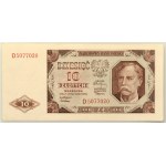 PRL, 10 zloty 1.07.1948, series D