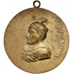 II RP, medallion, Stefan Batory, cast on Minter base