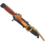 6H4 AK47 bayonet with frog - compatible