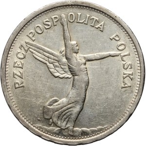 II RP, 5 zloty 1928, Warsaw, Nike