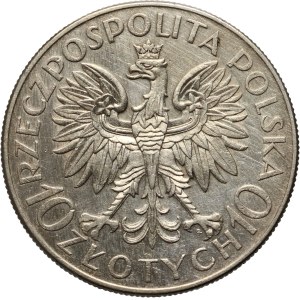 II RP, 10 zloty 1933, Warsaw, Romuald Traugutt