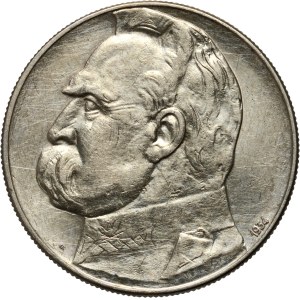 II RP, 10 złotych 1934, Warszawa, Józef Piłsudski, Orzeł Strzelecki