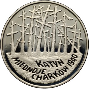 III RP, 20 zloty 1995, Katyn, Kharkiv, Miednoye