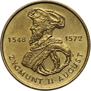 Third Republic, 2 gold 1996, Sigismund II Augustus