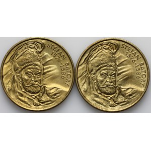 III RP, zestaw monet 2 złote 1997, Stefan Batory, (2 sztuki)