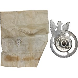 PSZnZ, Exemplary Driver Badge approved by order of the Commander of the 2nd Corps in March 1946.