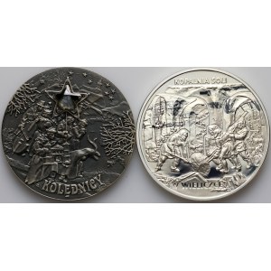 Third Republic, set of 20 gold coins 2001, (2 pieces)