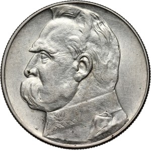 II RP, 10 zlotých 1938, Varšava, Józef Piłsudski