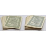 Germany, set of Braunkohle-Benzin Aktiengesellschaft 1938 (BRABAG) bonds for 500 and 1000 Reichsmark, (200 pieces)