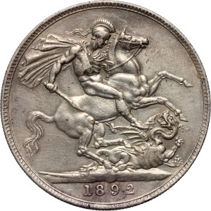 Regno Unito, Victoria, Corona 1892