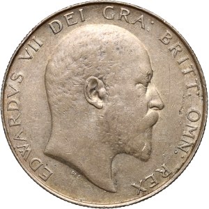Great Britain, Edward VII, 1/2 crown 1909