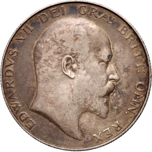 Great Britain, Edward VII, 1/2 crown 1908