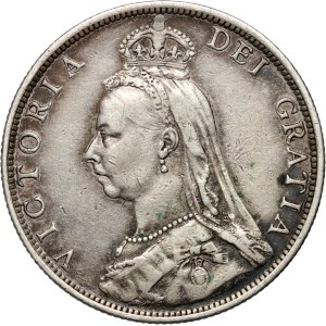 Great Britain, Victoria, florin 1892