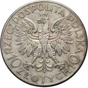 II RP, 10 zlotých 1933, Varšava, Romuald Traugutt