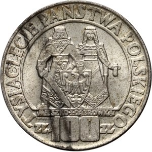People's Republic of Poland, 100 zloty 1966, Mieszko and Dabrowka