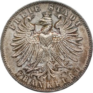 Germany, Frankfurt, Thaler 1862, German Shooting Festival