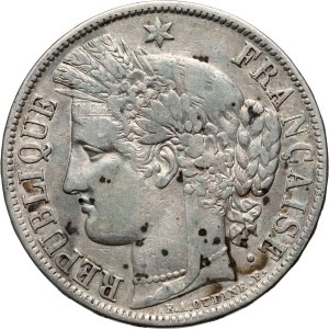 France, 5 francs 1851 A, Paris