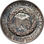 Germany, Medal from 1896, Bavarian Exhibition in Nuremberg