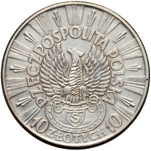 II RP, 10 złotych 1934, Warszawa, Józef Piłsudski, Orzeł Strzelecki