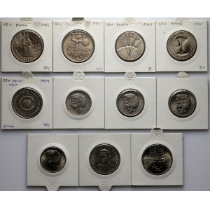 People's Republic of Poland, 1964-1979 coin set, (11 pieces)