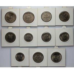 People's Republic of Poland, 1964-1979 coin set, (11 pieces)