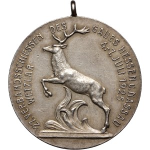 Germany, Shooting medal from 1925, Hesse-Nassau