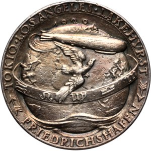 Germany, Medal from 1929, LZ 127 Graf Zeppelin, Goetz