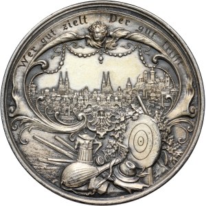 Germany, Medal from 1897, Nuremberg, 12th Federal Shooting Competition