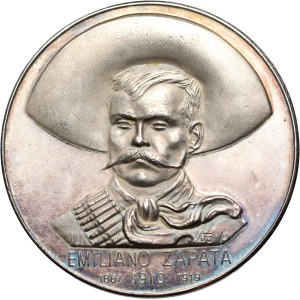 Mexico, Medal, Emiliano Zapata