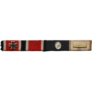 Germany, after 1945, Baretka with denazified 4 decorations
