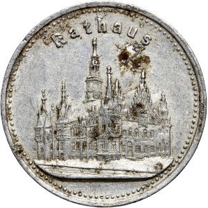 Breslau (Wrocław), 15 fenigów bez daty, żeton tramwajowy