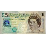 Great Britain, Elizabeth II, 5 pounds 2002-2016