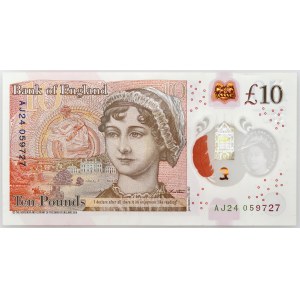 Great Britain, Elizabeth II, 10 pounds 2016