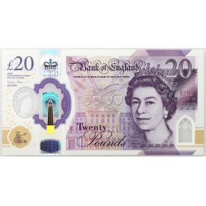 Great Britain, Elizabeth II, 20 pounds 2018