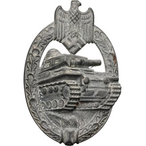 Niemcy, II W.Ś., Pancerna odznaka szturmowa, srebrna wraz z pudełkiem