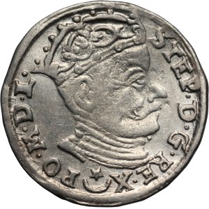 Stefan Batory, trojak 1583, Vilnius