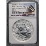 Australia, Elizabeth II, 2 Dollars 2018, Koala, 2 oz Silver