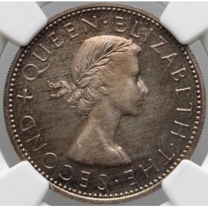 Rhodesia, Elizabeth II, 2 Shillings 1955, Proof